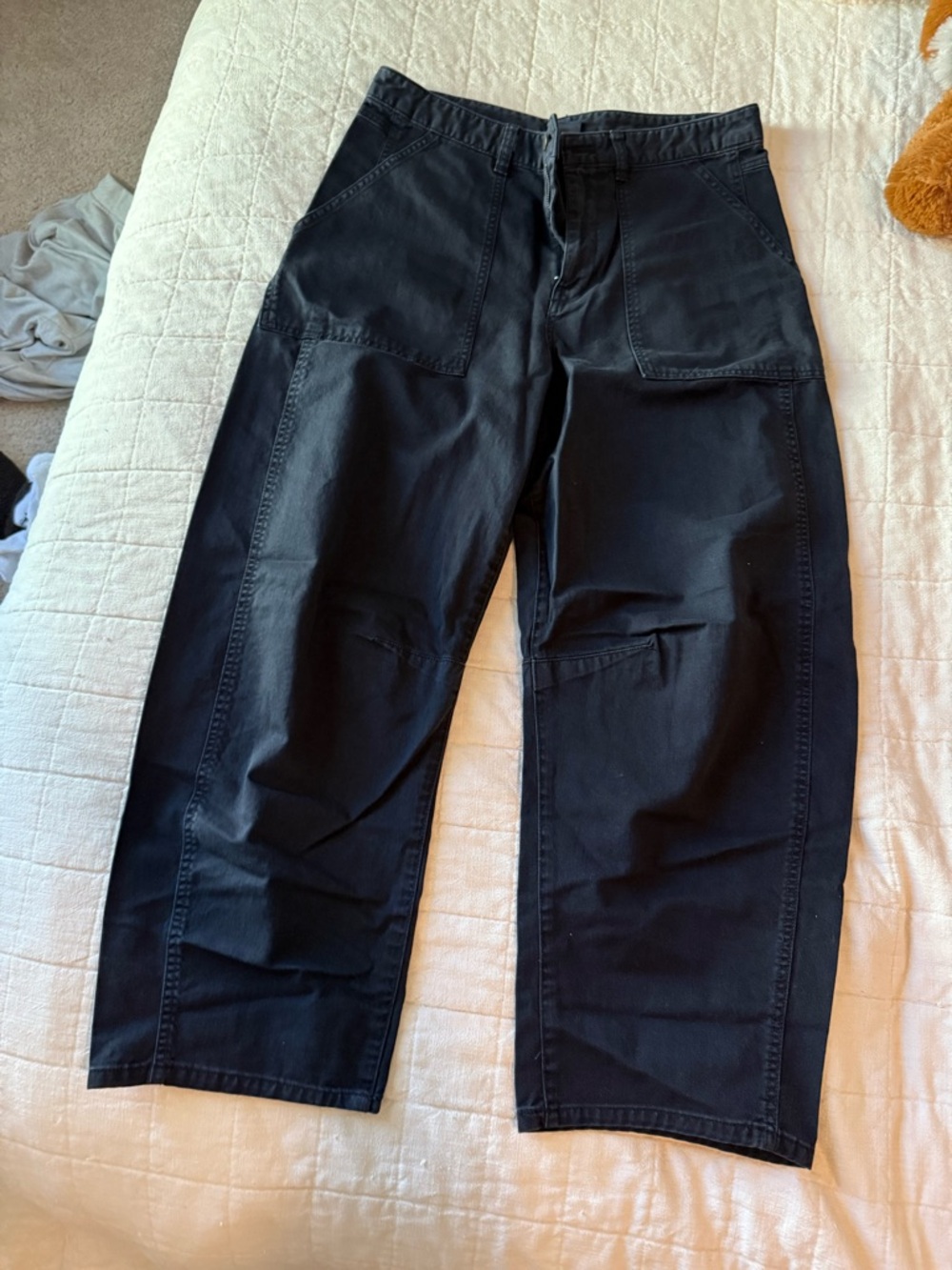 Gap Barrel Utility Canvas Pants